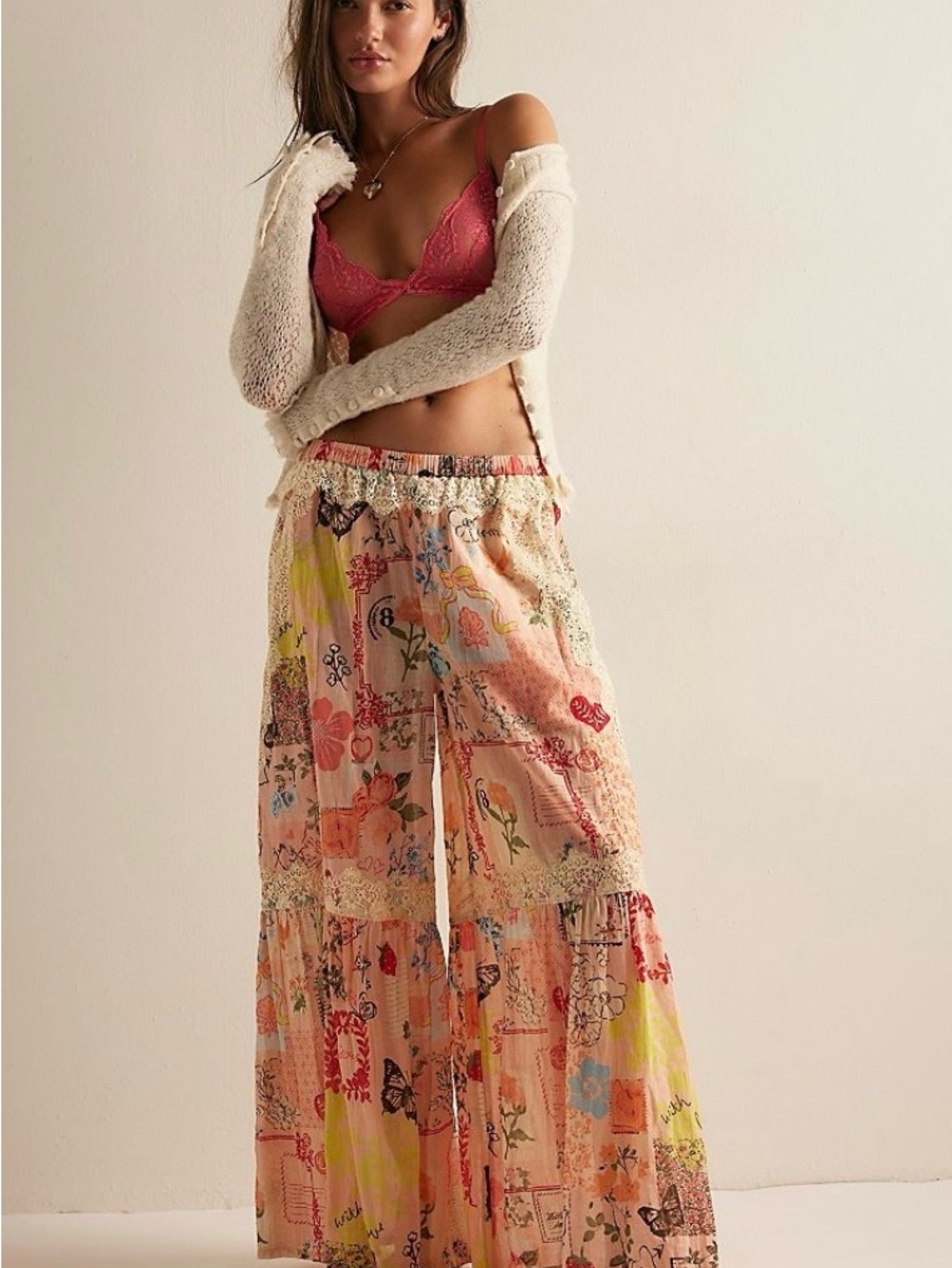 Free People Lucky in Love Lounge Pants